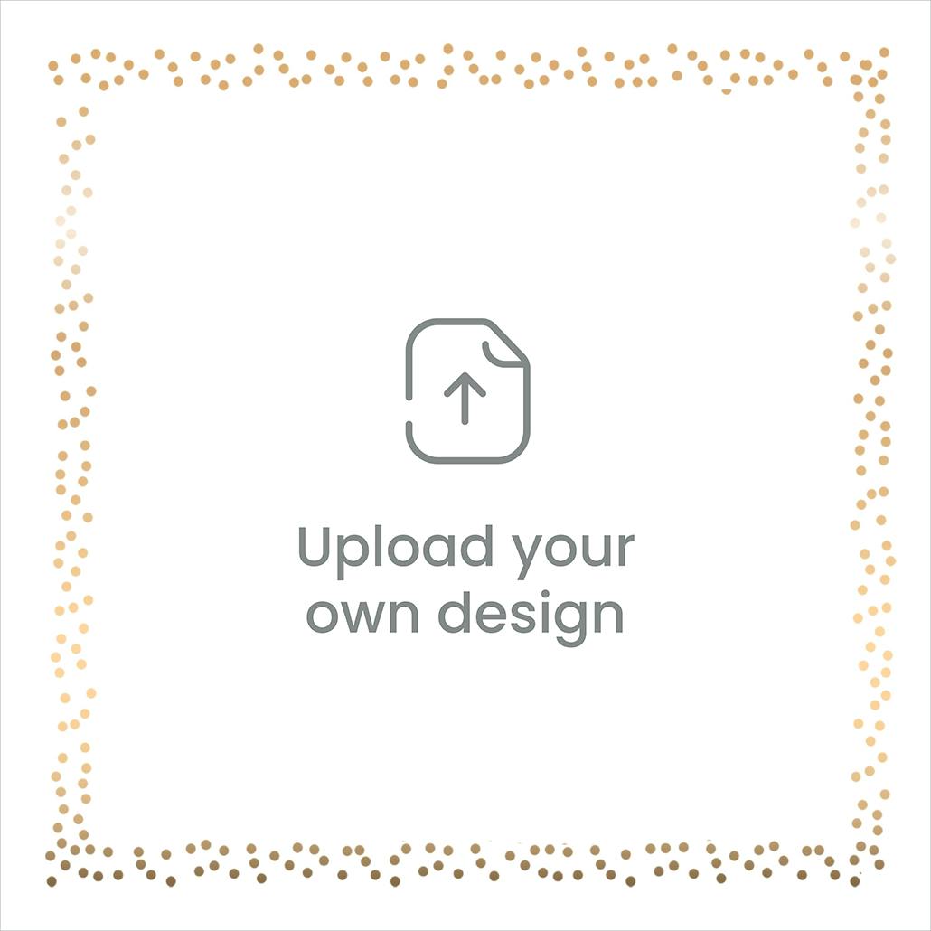 Dotted frame - square - invitación